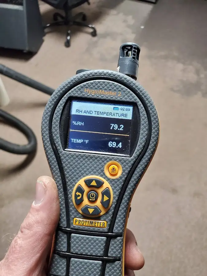 Moisture meter humidity assessment for Mold Remediation & Removal in Christiana